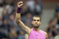 Carlos Alcaraz at the 2025 US Open - Source: Getty